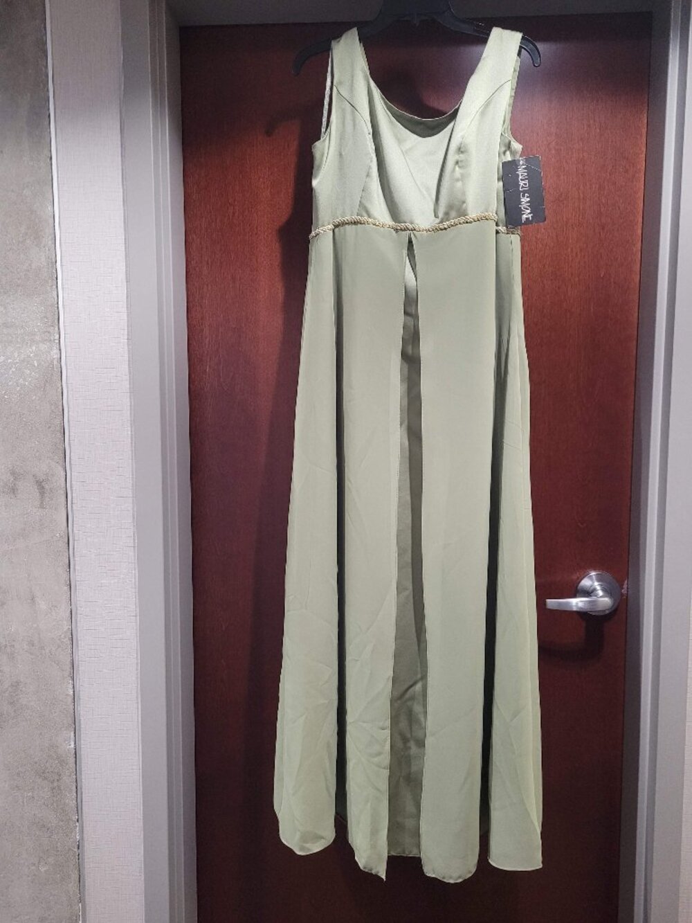 Mauri Simone 1106 Size 22 Green Prom Dress